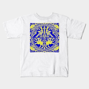 heraldry royal and gold Kids T-Shirt